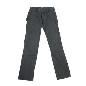 Club Monaco Mid-Rise Gray Cotton Straight Leg Carpenter Pants Size 28 Unisex